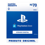 Gift Card Playstation Store 70 Reais Psn Plus Ps4 Ps5 100 