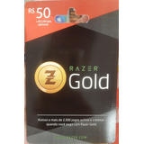 Gift Card Razer Gold R 50 Reais