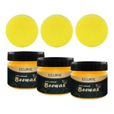 Gift Cera De Abelha Para Móveis Eelhoe Madeira Natural 3pcs