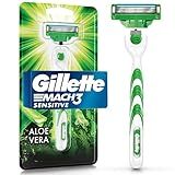 Gillette Aparelho De Barbear Mach3 Sensitive - 1 Carga