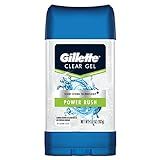 Gillette Desodorante Antitranspirante Clear Gel Power Rush 108 G Pacote Com 2 