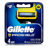 Gillette Fusion Proshield 4 Cartuchos Recarga