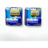 gillette-gillette Gillette Fusion Proshield 2 Embalagens Com 2 Cartuchos Em Cd
