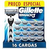 Gillette Mach3 - Refil Para Barbear- 16 Unidades