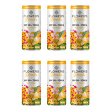 Gin Dry Tônica Toque De Tropical Flowers Pack 6 Latas 269ml