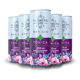 Gin Tônica Flowers Coco E Açaí Lata 269ml pack C 6 Unidade 