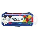 GIOTTO Acquarelli- Aquarela Em Estojo De Pastilhas De 30mm- 12 Cores