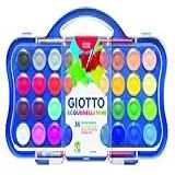 GIOTTO Acquarelli Mini Aquarela Em Estojo De Pastilhas De 23mm 36 Cores