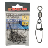 Girador Com Snap 01 P Artificial Super Resistente Aço Pesca