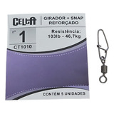 Girador Pesca Snap Reforçado Celta Diversas Medidas
