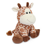 Girafa Bicho De Pelúcia Safari 25cm Decoração Infantil