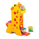 Girafa Com Blocos Peek A Blocks Fisher Price Mattel