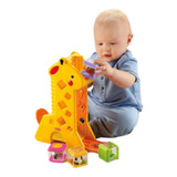 Girafa Fisher Praice Blocos Brinquedos 6