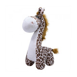 Girafa Focinho Comprido 27cm Pelúcia
