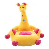 Girafa Pelúcia Fofinha Puff Infantil Bebe Lindão