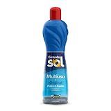 Girando Sol Limpador Multiuso Original 500Ml Limpador Multiuso Perfumado 5 Em 1 Com Secagem Rápida Azul Limpeza Máxima E Resultado Rápido