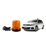 Giroflex Giroled Auto Moto Guincho 12v Com Imã Led Azul