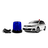 Giroflex Giroled Auto Moto Guincho 12v Com Imã Led Verde