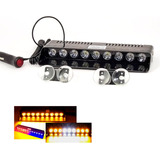 Giroflex Led Parabrisa Strobo Flash Carro Suport 16padrões