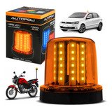 Giroflex Luz Emergencia Sinalizador 54 Leds 12 24v Âmbar