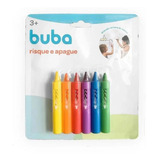 Giz Azulejo Banheiro Banho Lúdico Colorir Risque Apague Buba