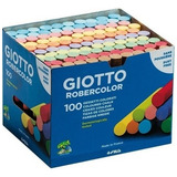 Giz Coloridos Giotto Robercolor Com 100 Gizes 539000sa