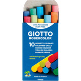 Giz Escolar Giotto Robercolor Colorido Com 10 Giz