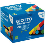 Giz Escolar Giotto Robercolor Lettering Cx 100 Coloridos