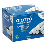 Giz Escolar Robercolor 100 Unidades Branco Giotto