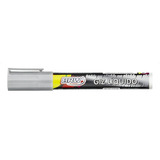 Giz Líquido Branco Redonda Chanfrada Versátil Neon 6mm Brw Cor Da Tinta Prata Cor Do Exterior Prata