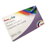 Giz Pastel Oleoso Pentel Arts 50 Bastões 49 Cores