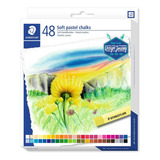 Giz Pastel Seco Staedtler Soft Karat C 48 Cores