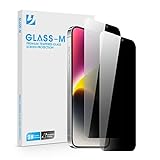 GLASS M Pacote Com 2 Protetores De Tela De Privacidade Para IPhone 14 Pro Max 6 7 Polegadas Película De Vidro Temperado Antiespião Capa De Tela Antiespião Compatível Com Ilha Dinâmica