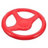 GLEAVI Volante De Carro Balançando Giradores De Volante Condução Musical Faz De Conta Volante Brinquedo De Volante Crianças Volante Filho Música Plástico Vermelho Caminhão
