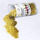 Glitter- PVC- Potes 3 G- Dourado- Pacote De 12- Lantecor
