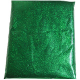 Glitter Em Pó 500gr Verde Mm Biju