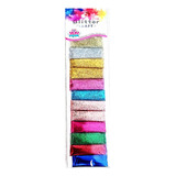 Glitter Para Festas Kit 12 Pacotes Cor Sortidas
