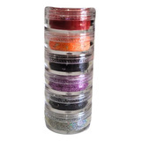 Glitter Pó 5 Cores Maquiagem Artística Halloween Festas