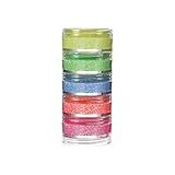 Glitter Po Iridescente Kit 5 Cores- Colormake