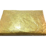 Glitter Purpurina Em Pó Irisado Cristal Furta Cor 500 Gramas Cor Dourado
