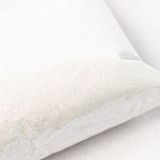 Glitter Purpurina Pó Brilho Frutacor Branco Irisado 500g