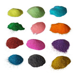 Glitter Purpurina Pó Brilho varias Cores Saco 100 Gramas