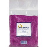 Glitter Pvc Pink 500g Pó Brilho Decoração Cor Colorido