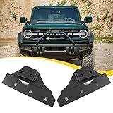 GLOBLED Suportes De Montagem De Farol De Neblina Dianteiro Suportes De Montagem De Farol De Neblina Para Luzes De Led De 3 Compatíveis Com Ford Bronco 2021 2024 Não Para Bronco Sport