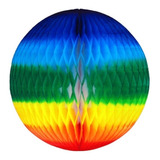 Globo 340mm Arco íris Balão Bola