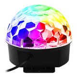 Globo Colorido Rgb Led Laser Iluminação