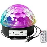 Globo De Luzes Coloridas Giratória Grande MP3 Bluetooth Com Controle Iluminação RGB Para Festa E Decoração De Baladas