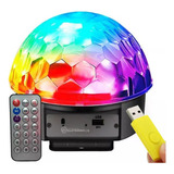 Globo Jogo De Luzes Para Baladas E Festas Com Som Mp3 110v 220v