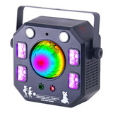 Globo Magic Led Rgb Moving Strobo Laser Dmx 4 Efeitos Em 1