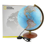 Globo Terrestre Decoração 30cm Gold National Geographic